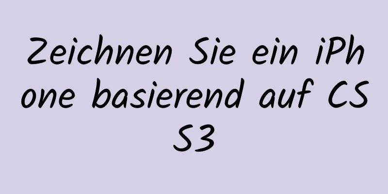 Zeichnen Sie ein iPhone basierend auf CSS3