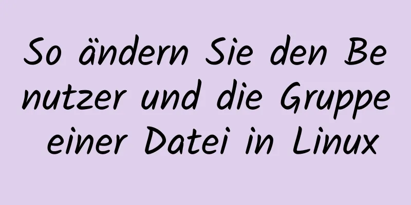 So ändern Sie den Benutzer und die Gruppe einer Datei in Linux