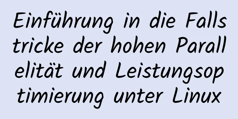 Einführung in die Fallstricke der hohen Parallelität und Leistungsoptimierung unter Linux