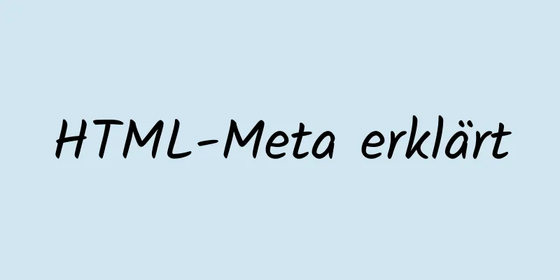 HTML-Meta erklärt