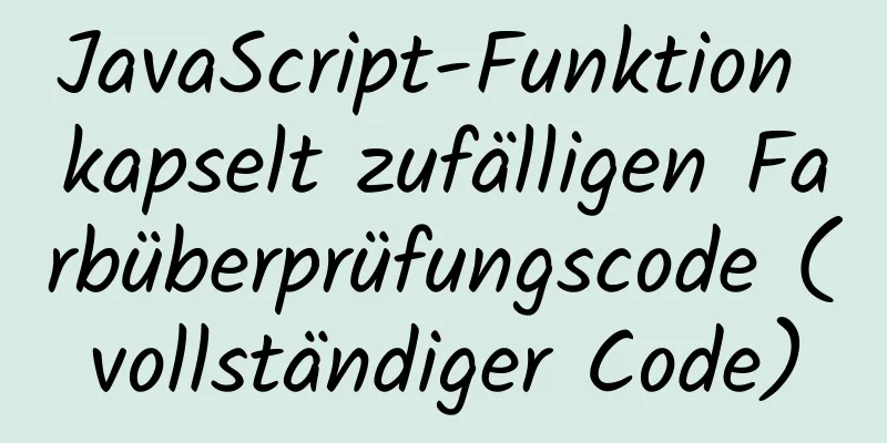 JavaScript-Funktion kapselt zufälligen Farbüberprüfungscode (vollständiger Code)