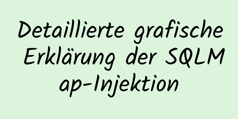 Detaillierte grafische Erklärung der SQLMap-Injektion