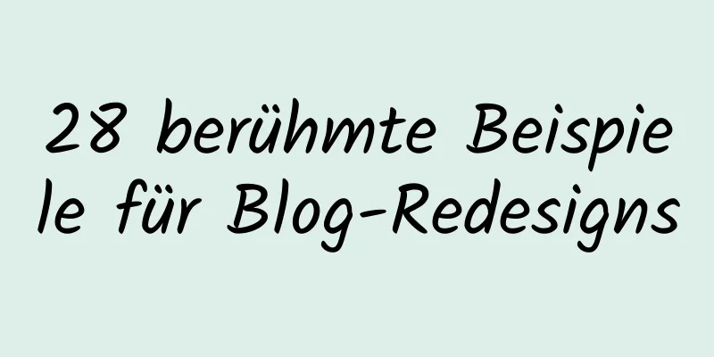 28 berühmte Beispiele für Blog-Redesigns