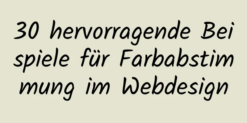 30 hervorragende Beispiele für Farbabstimmung im Webdesign