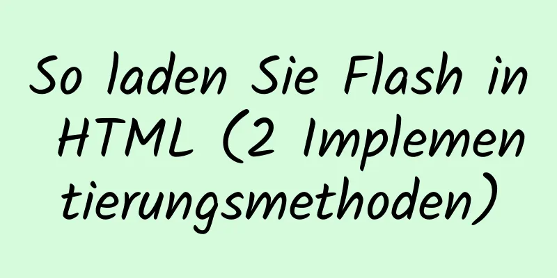 So laden Sie Flash in HTML (2 Implementierungsmethoden)