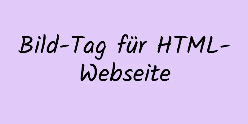 Bild-Tag für HTML-Webseite