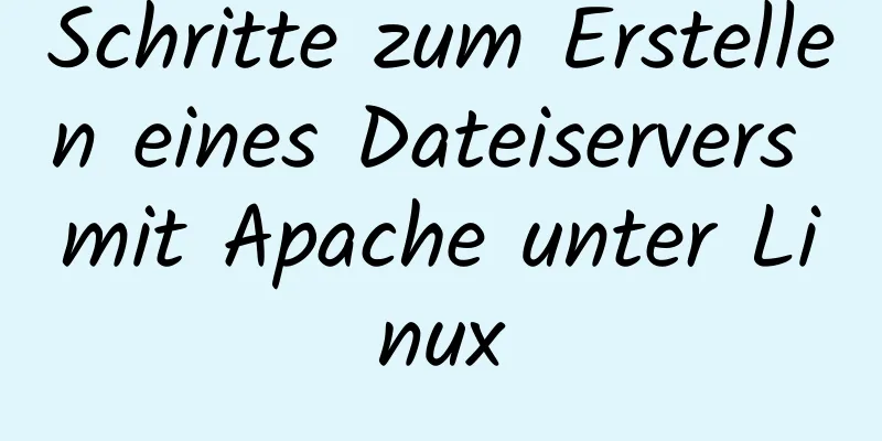 Schritte zum Erstellen eines Dateiservers mit Apache unter Linux