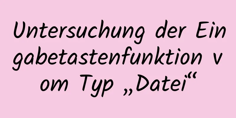 Untersuchung der Eingabetastenfunktion vom Typ „Datei“