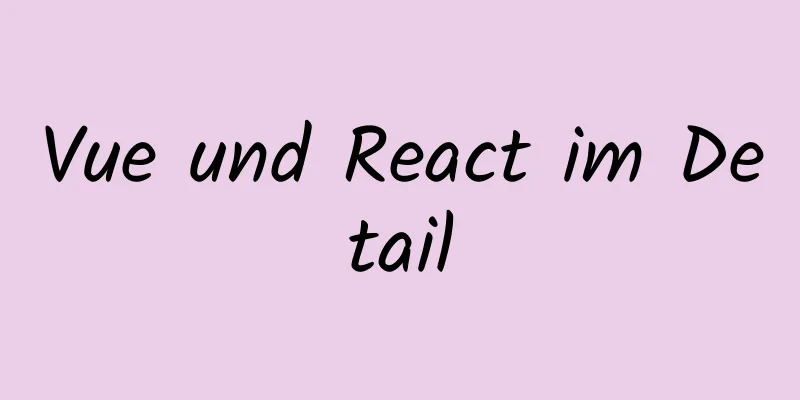 Vue und React im Detail