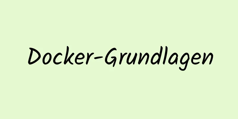 Docker-Grundlagen