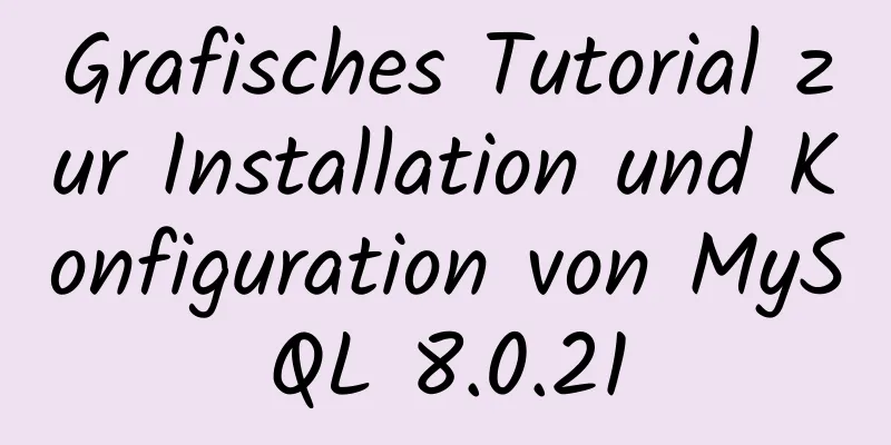 Grafisches Tutorial zur Installation und Konfiguration von MySQL 8.0.21