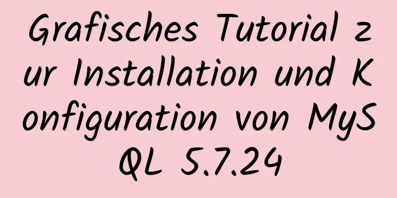 Grafisches Tutorial zur Installation und Konfiguration von MySQL 5.7.24