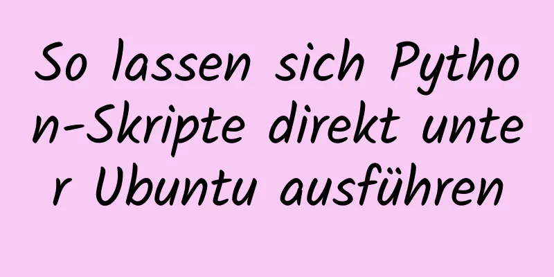 So lassen sich Python-Skripte direkt unter Ubuntu ausführen