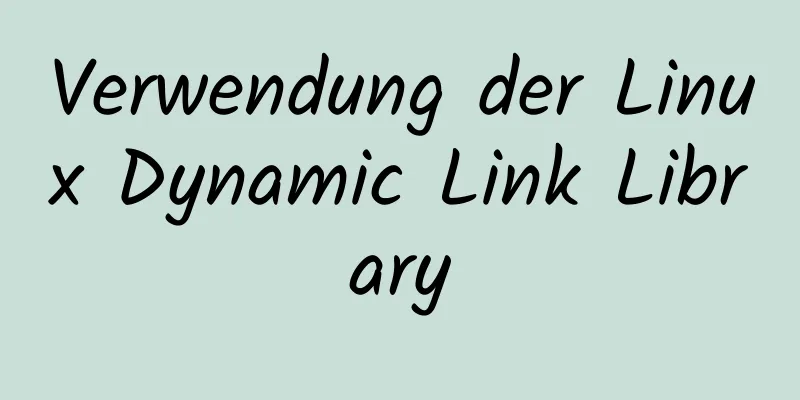 Verwendung der Linux Dynamic Link Library