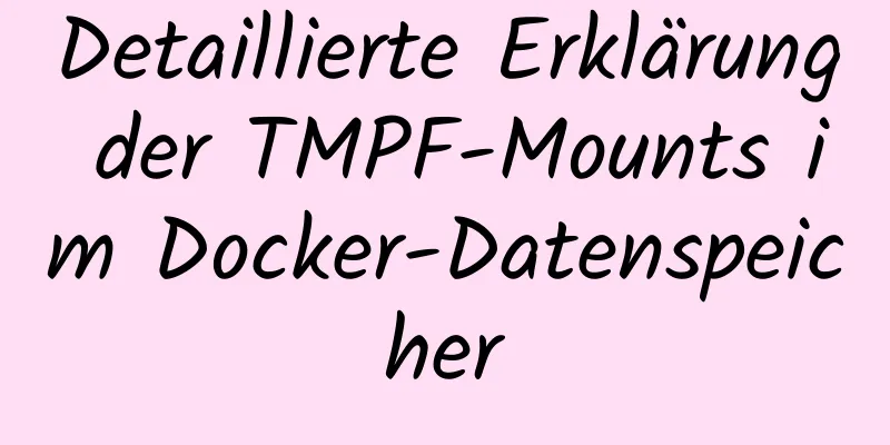 Detaillierte Erklärung der TMPF-Mounts im Docker-Datenspeicher