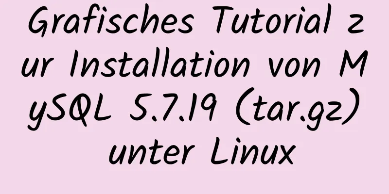 Grafisches Tutorial zur Installation von MySQL 5.7.19 (tar.gz) unter Linux