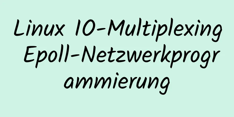 Linux IO-Multiplexing Epoll-Netzwerkprogrammierung