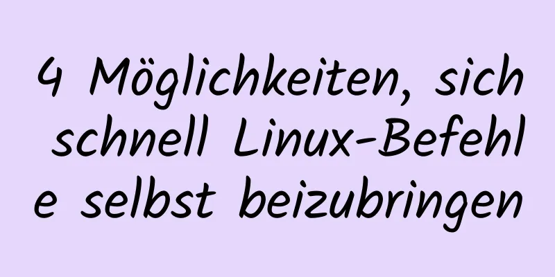 4 Möglichkeiten, sich schnell Linux-Befehle selbst beizubringen