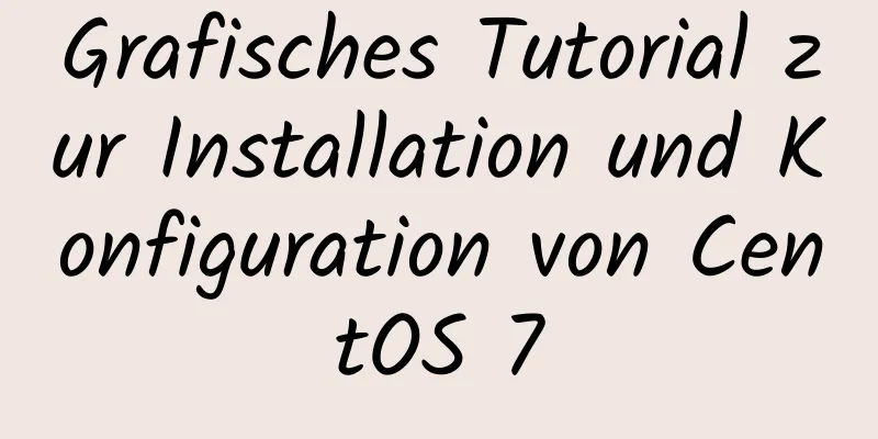 Grafisches Tutorial zur Installation und Konfiguration von CentOS 7